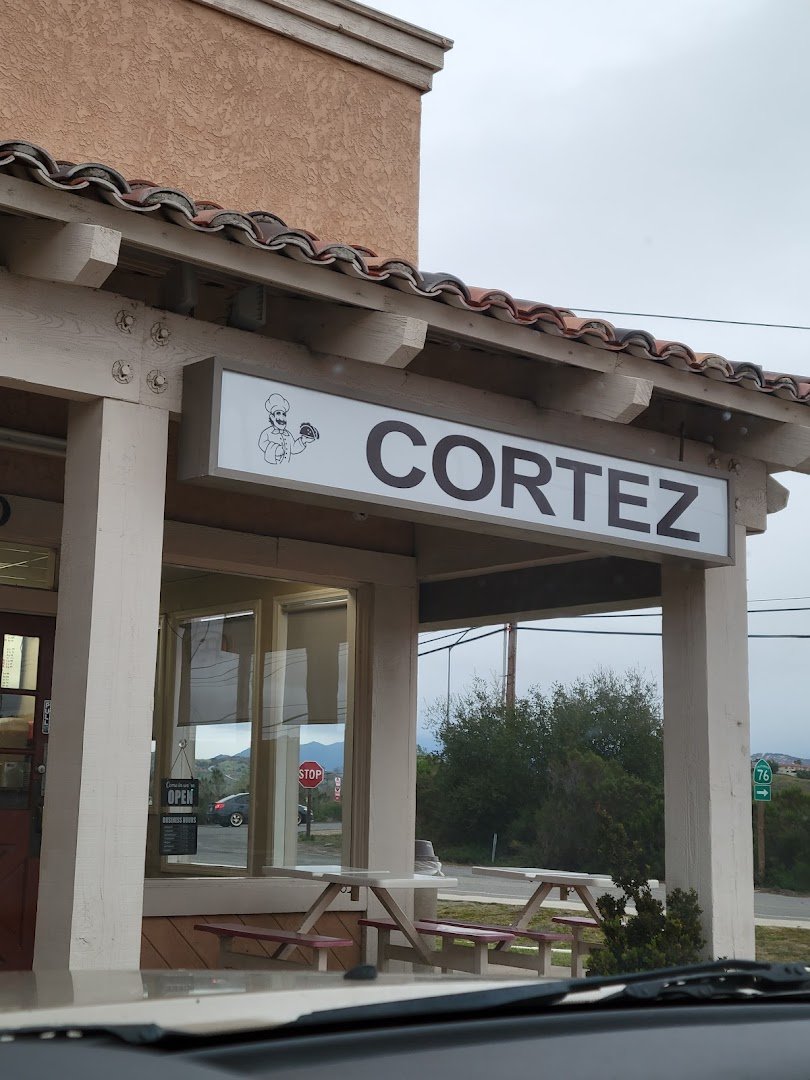 Cortez Mexican Food storefront on Mission Road.